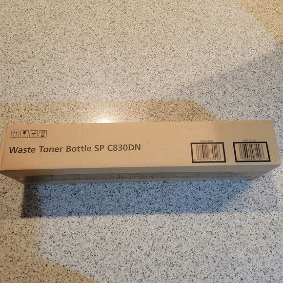 Ricoh 407100 Waste Toner Bottle Container Lanier SP C830DN/831DN✨️NEW IN BOX✨️ - Picture 1 of 5